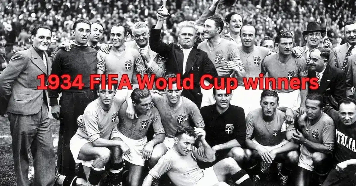 "How Italy Became the 1934 FIFA World Cup Winners: A Historic Triumph in Football Legends"